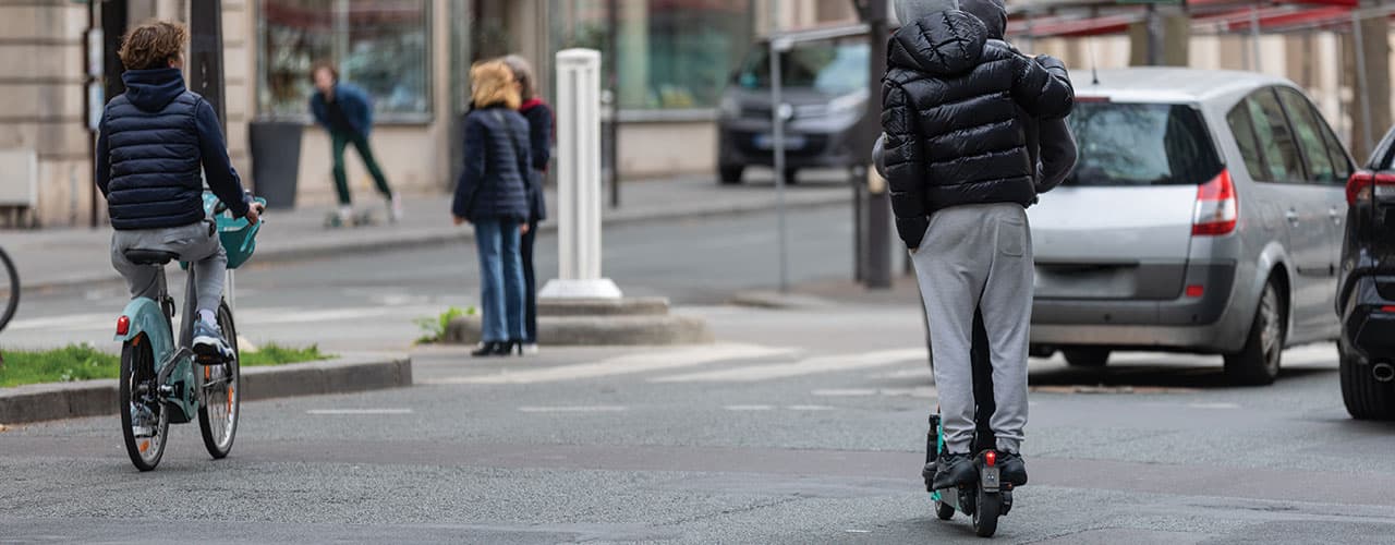 Accident de trottinette